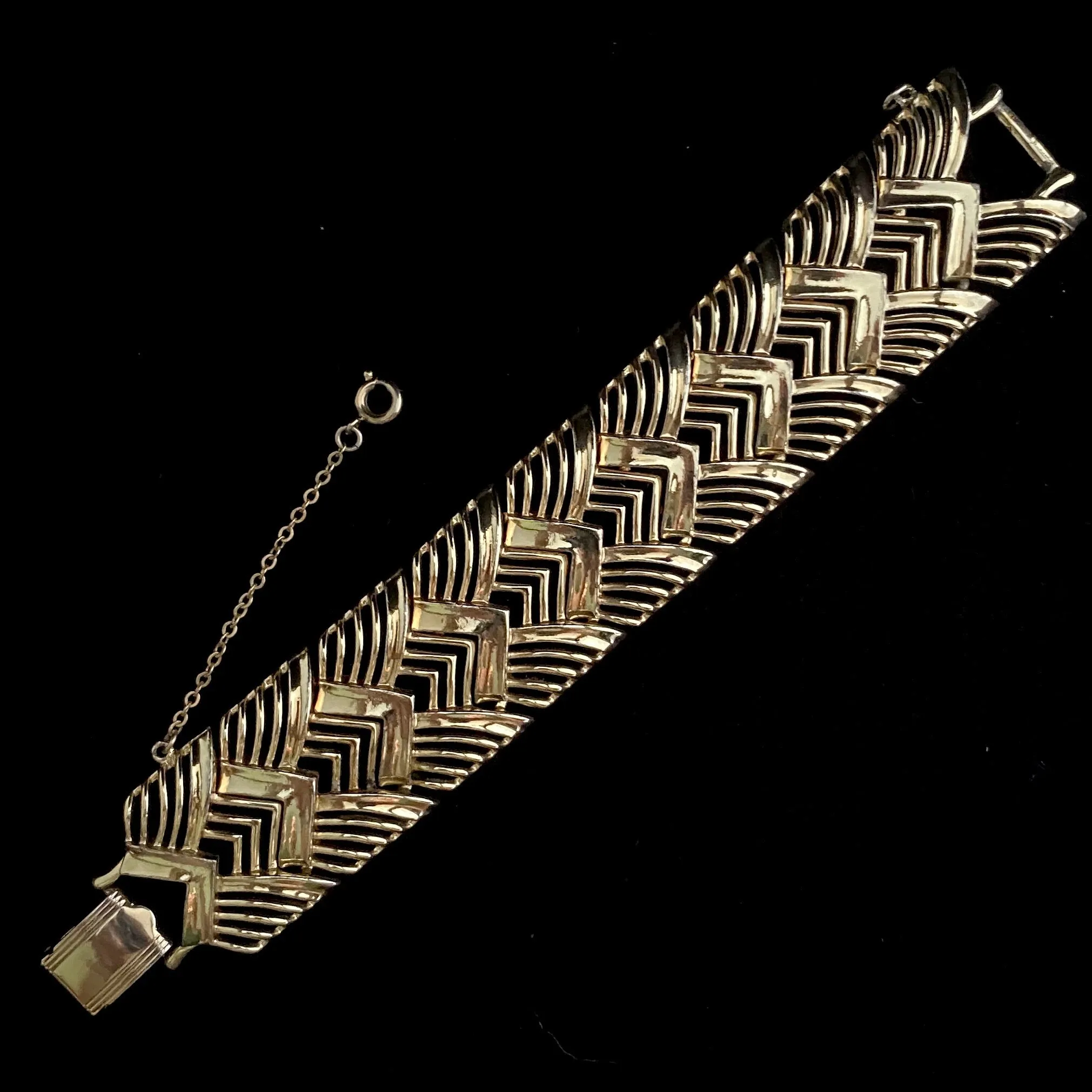 1960s Coro Gold Bracelet