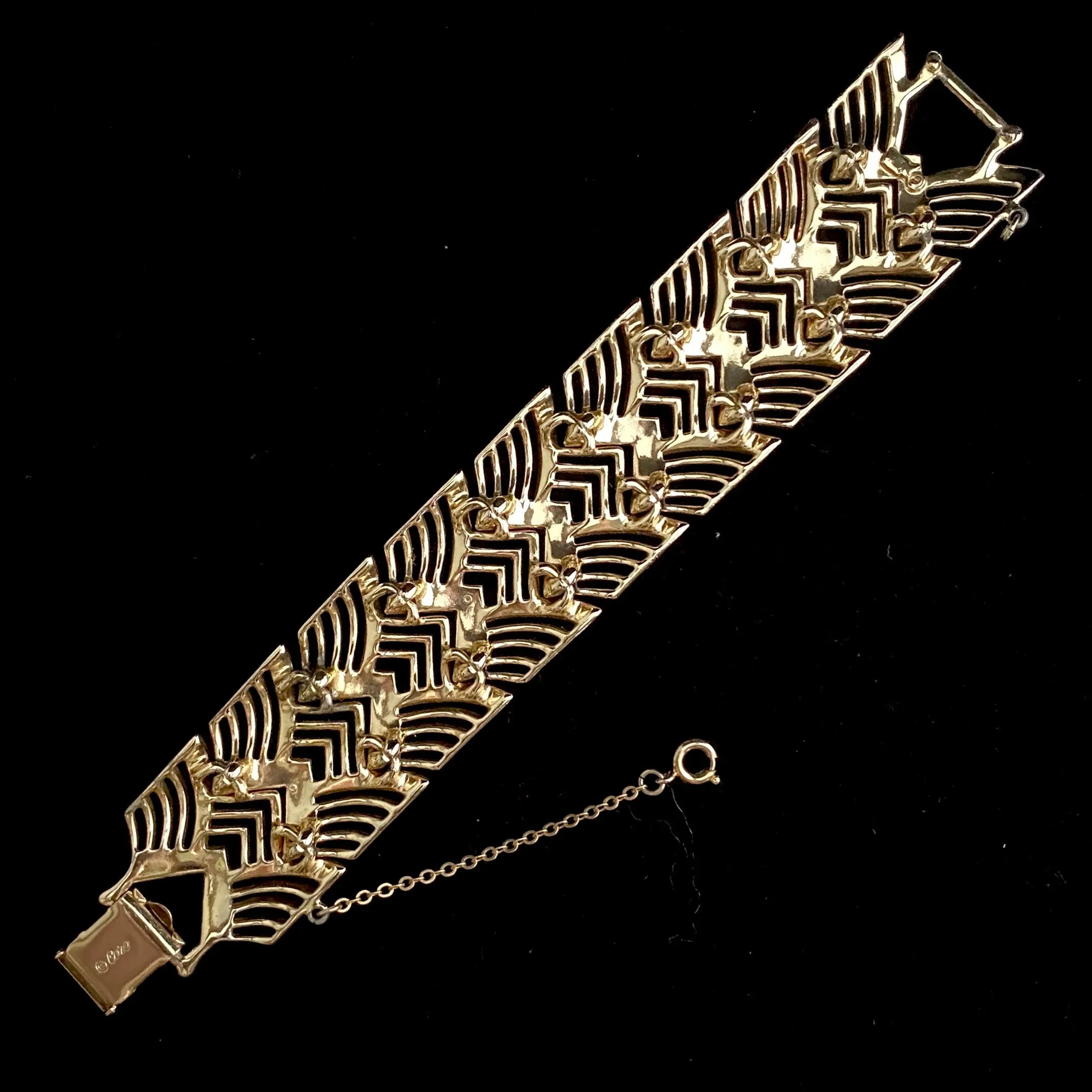 1960s Coro Gold Bracelet