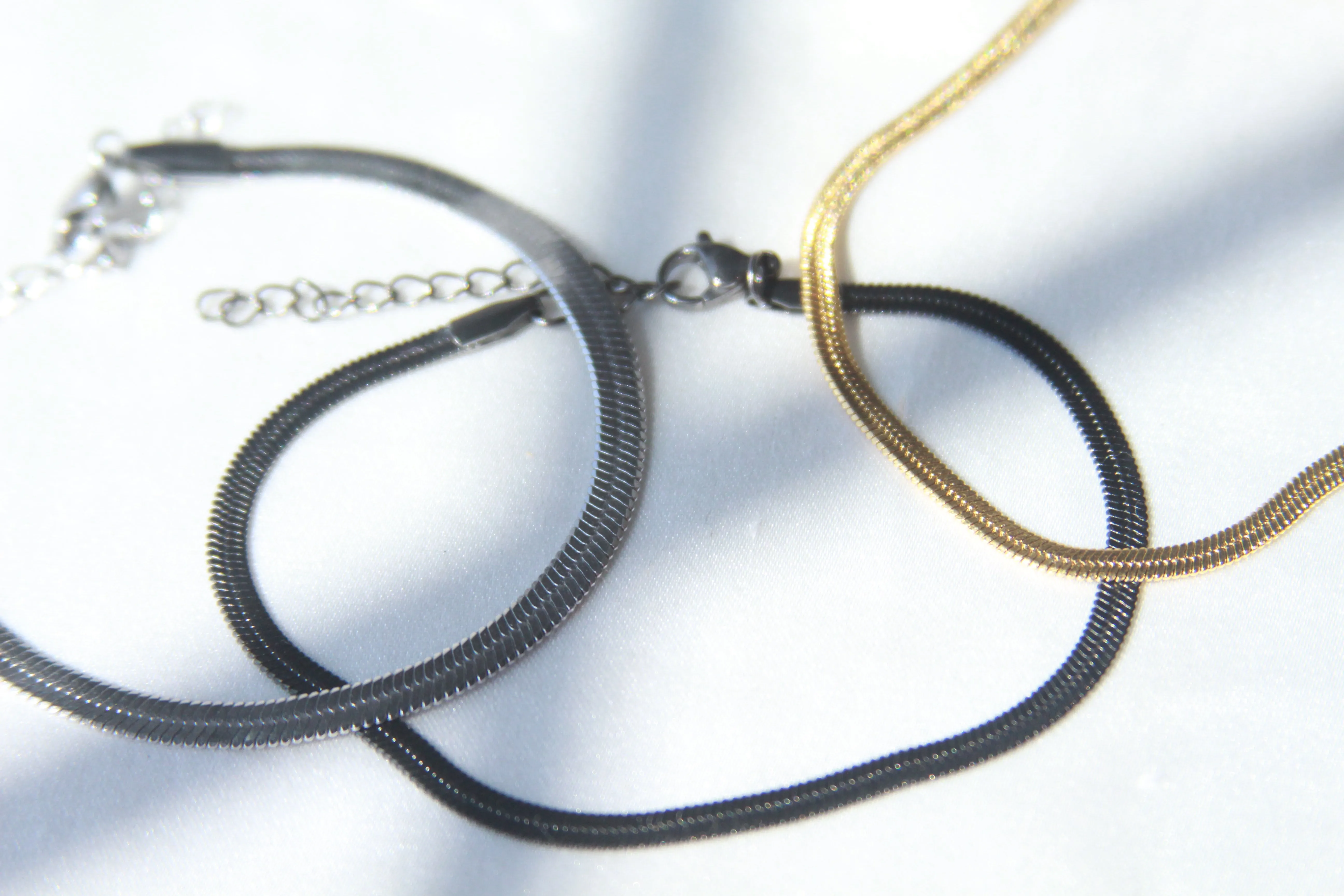 3mm Herringbone Bracelet