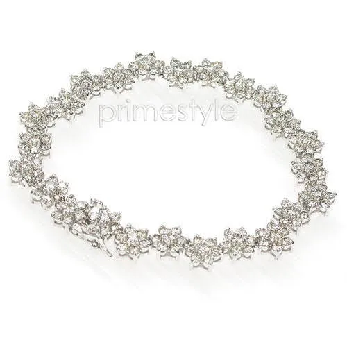 5.20-9.00 CT Round Cut Diamonds - Diamond Bracelet