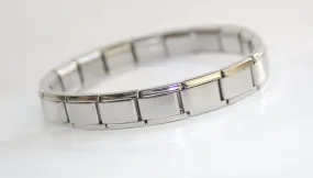 9mm Shiny Italian Charm Starter Bracelet