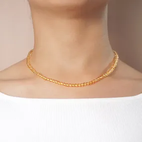 A-Grade Citrine Faceted 4mm