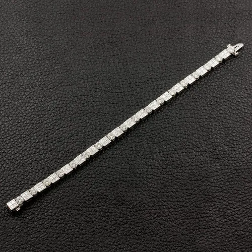 Alternating Shape Diamond Bracelet