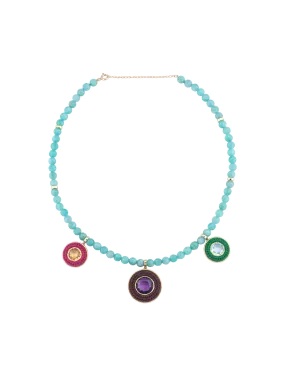 Amazonite Batuque Necklace