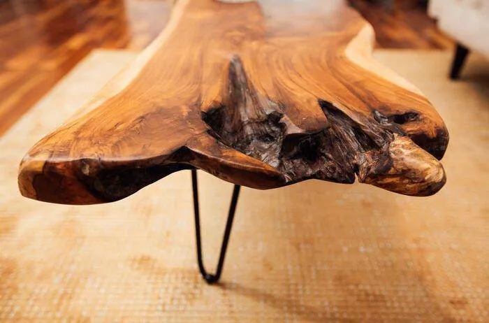 Aspen Natural Teak Wood Coffee Table