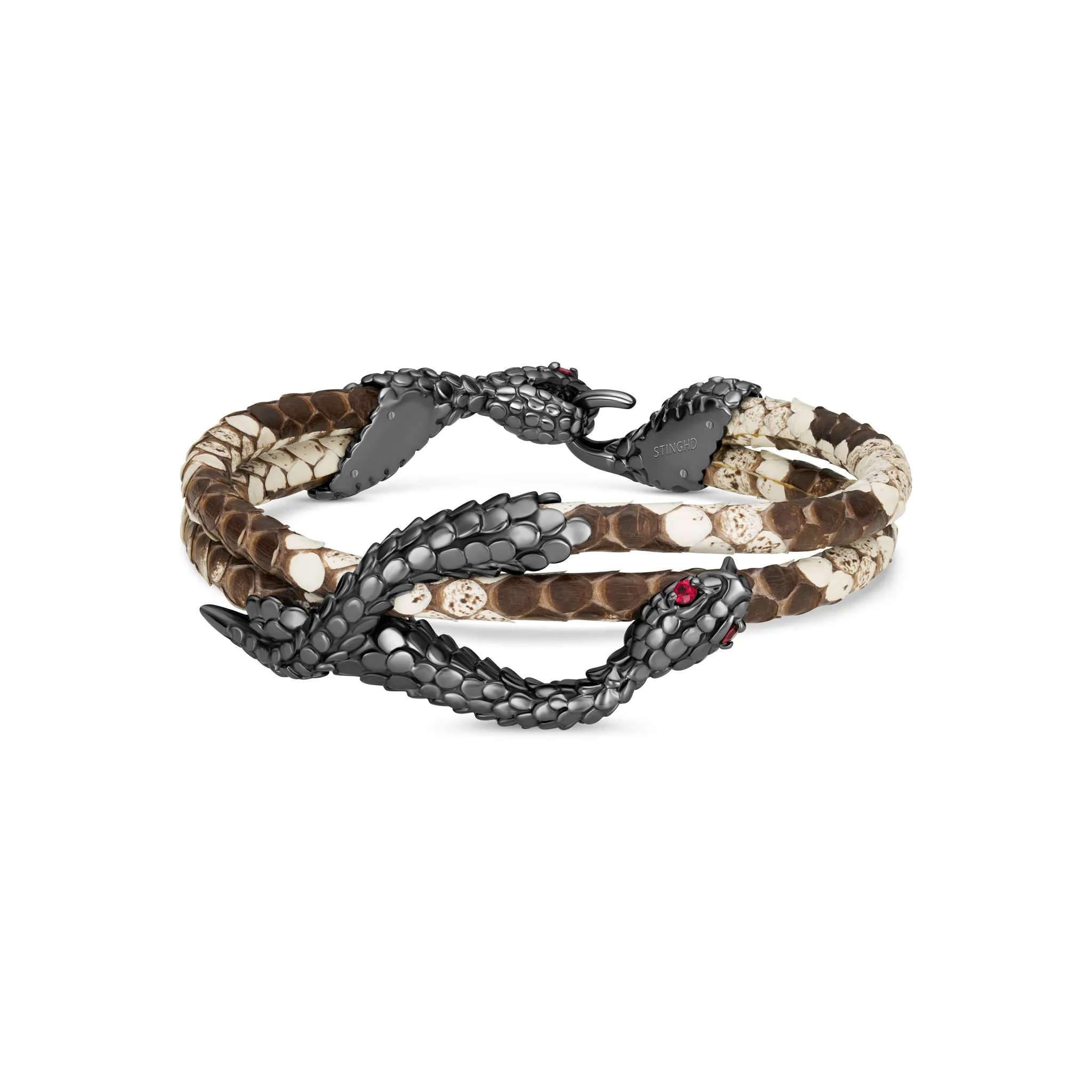 B453 PythonHD Black Platinum with Ruby Eyes