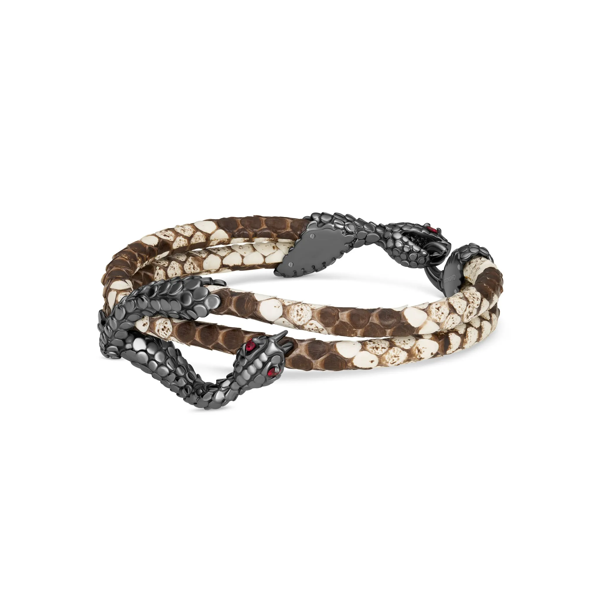 B453 PythonHD Black Platinum with Ruby Eyes