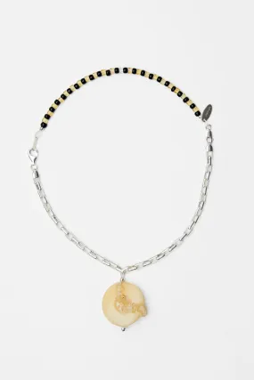 Basta Anklet / Necklace: Honey Jasper