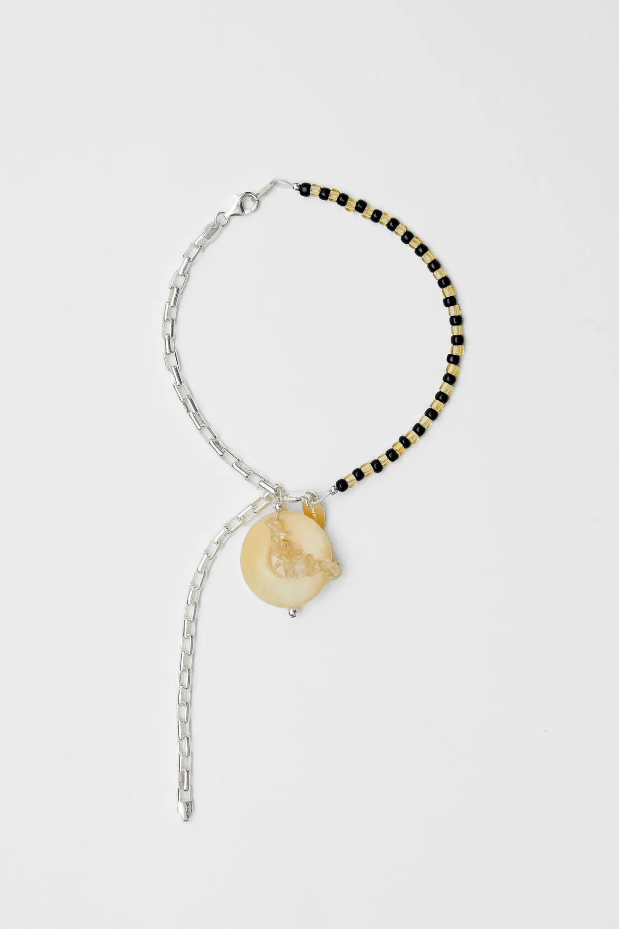 Basta Anklet / Necklace: Honey Jasper