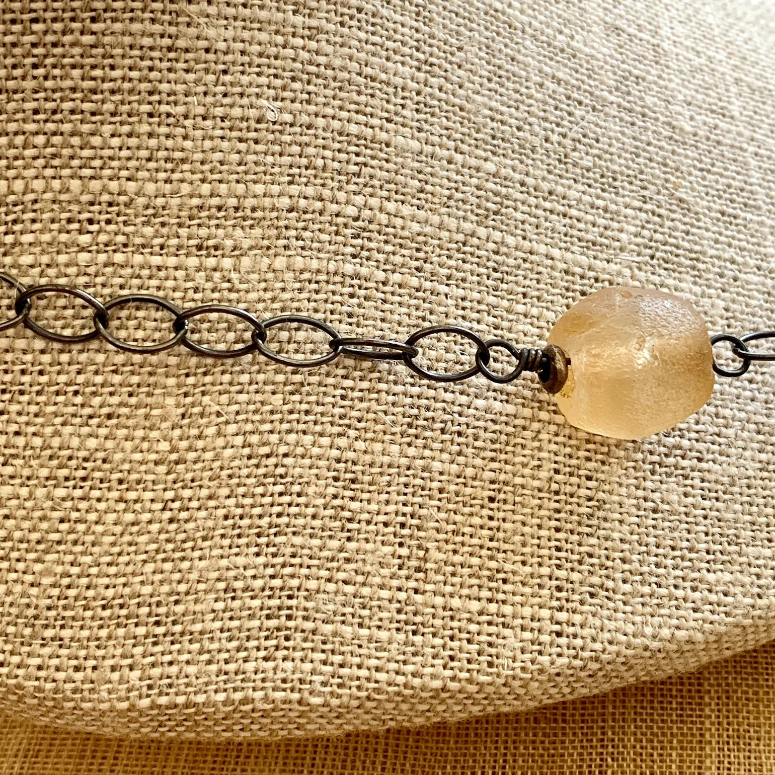 Beige Mix Necklace by Ruth
