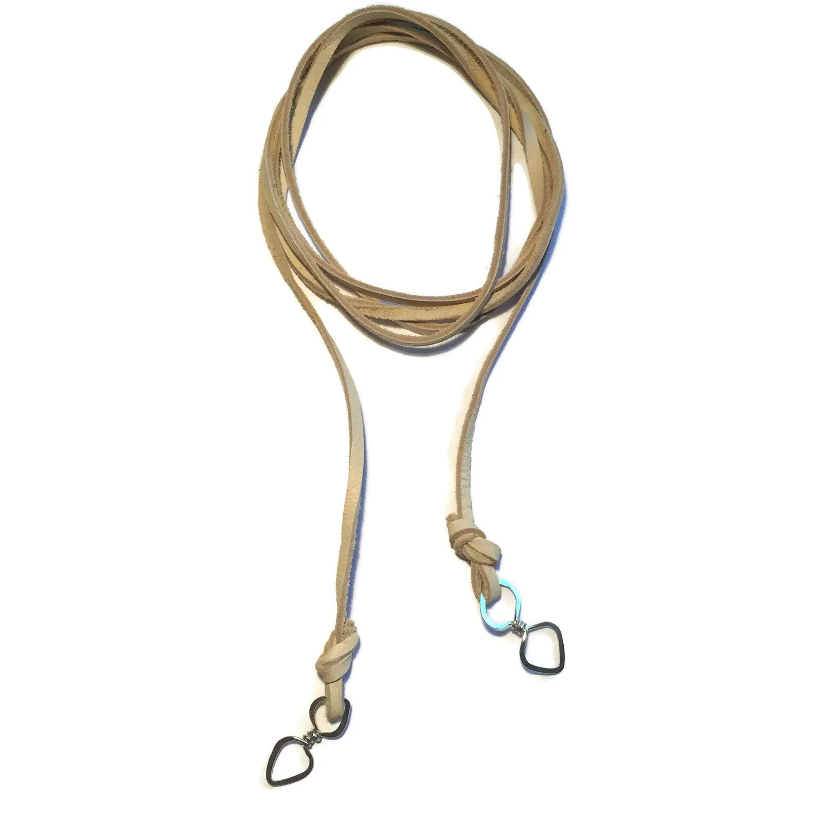 Blossom Leather Wrap Choker