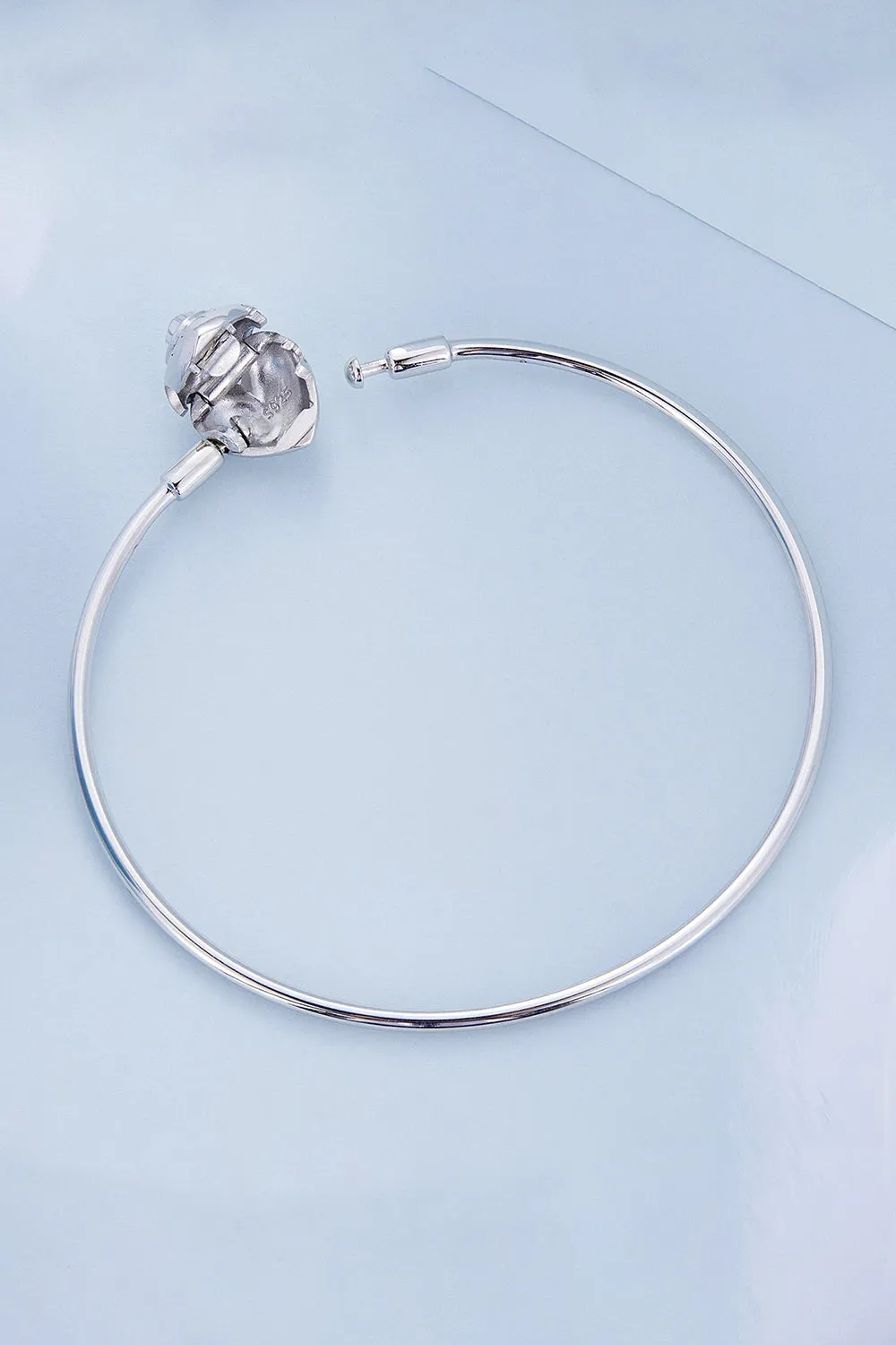 Blue Heart Moonstone Bracelet Perfect Gift