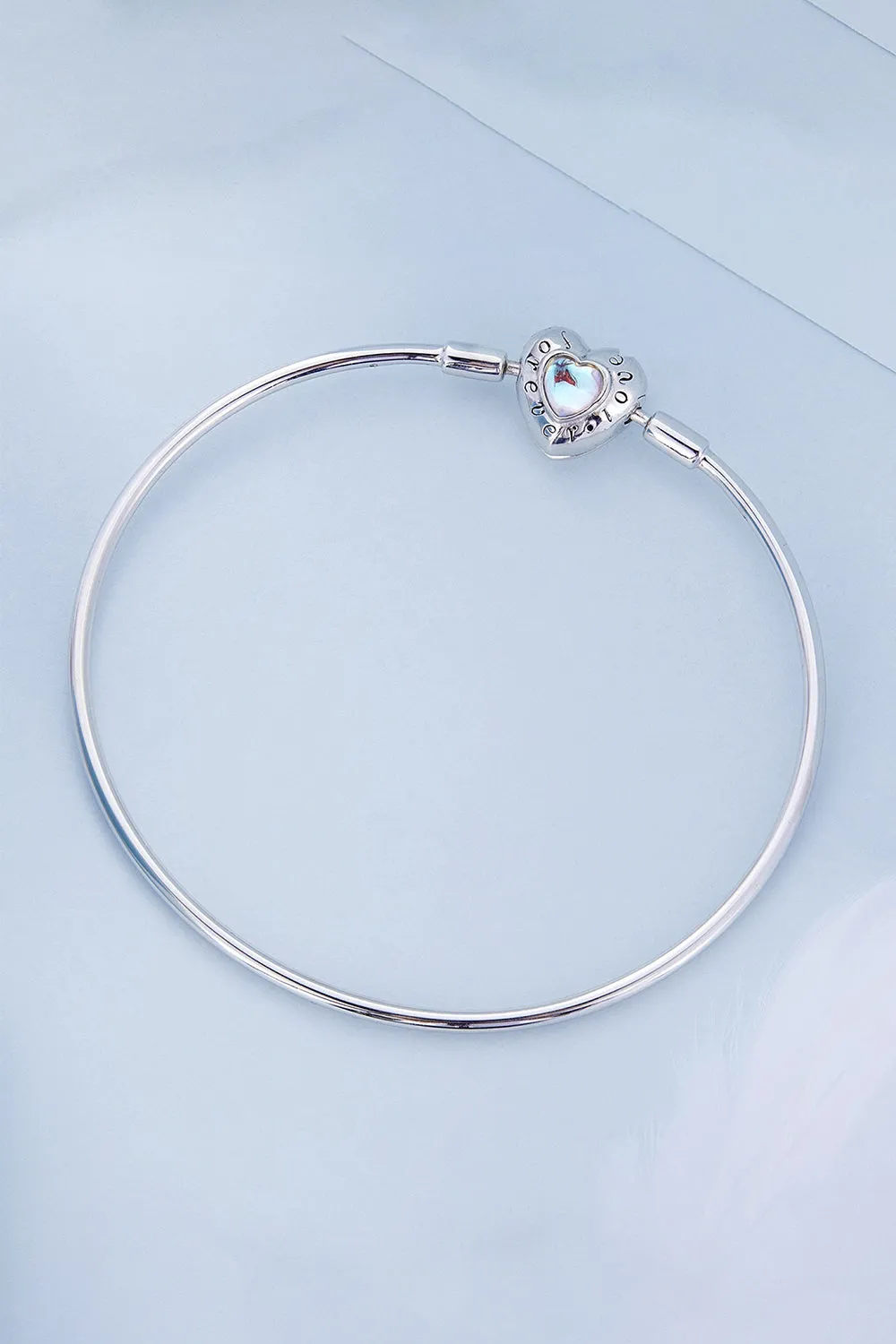 Blue Heart Moonstone Bracelet Perfect Gift