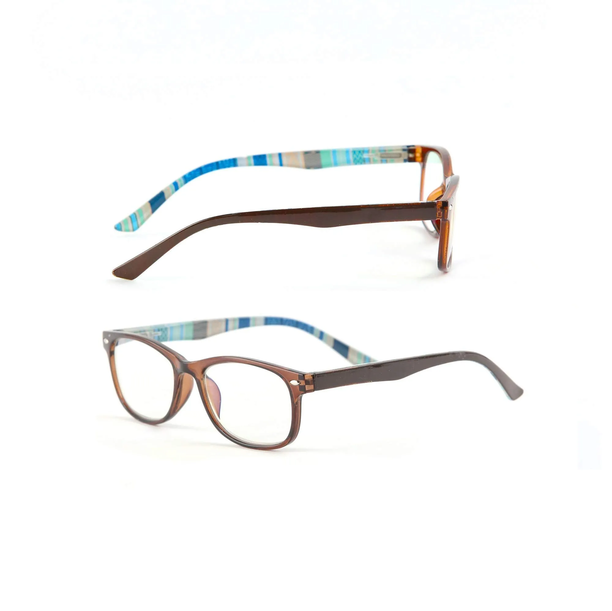 Blue-Light-Blocking-Reading-Glasses-Brown-Blue-1-75-Magnification-Computer-Glasses