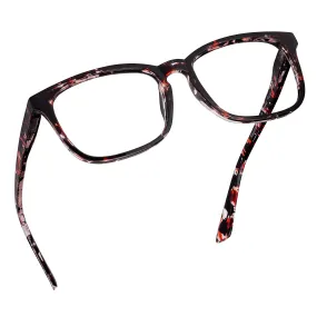 Blue-Light-Blocking-Reading-Glasses-Rose-Tortoise-2-50-Magnification-Computer-Glasses
