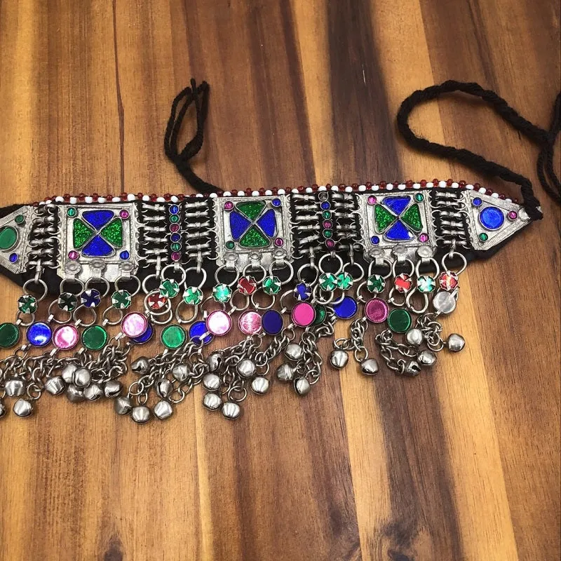 Bohemian Light Weight Multicolor Choker Necklac