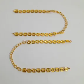 Bracelet back chain Watch Pattern 3 - Set Of 2