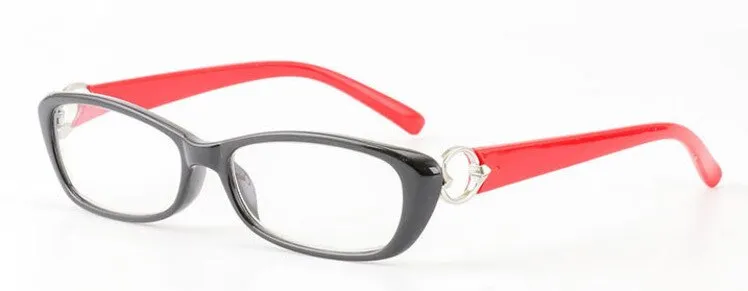 Brightzone Women's Full Rim Square Acetate Presbyopia Reading Glasses W224