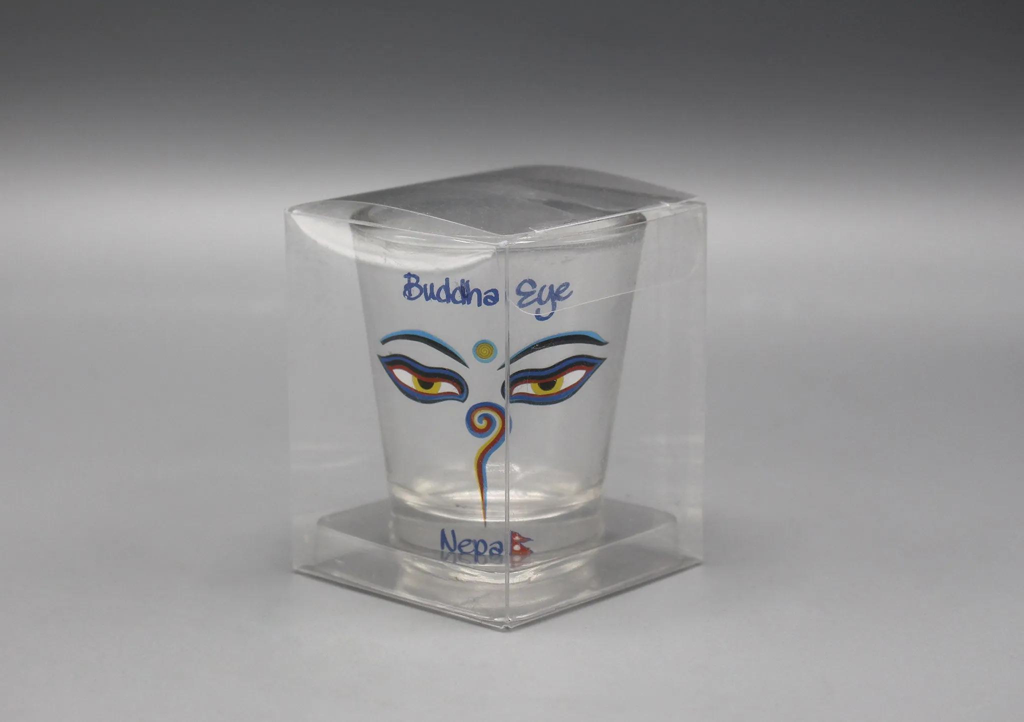 Buddha Eye Printed Shot Glass