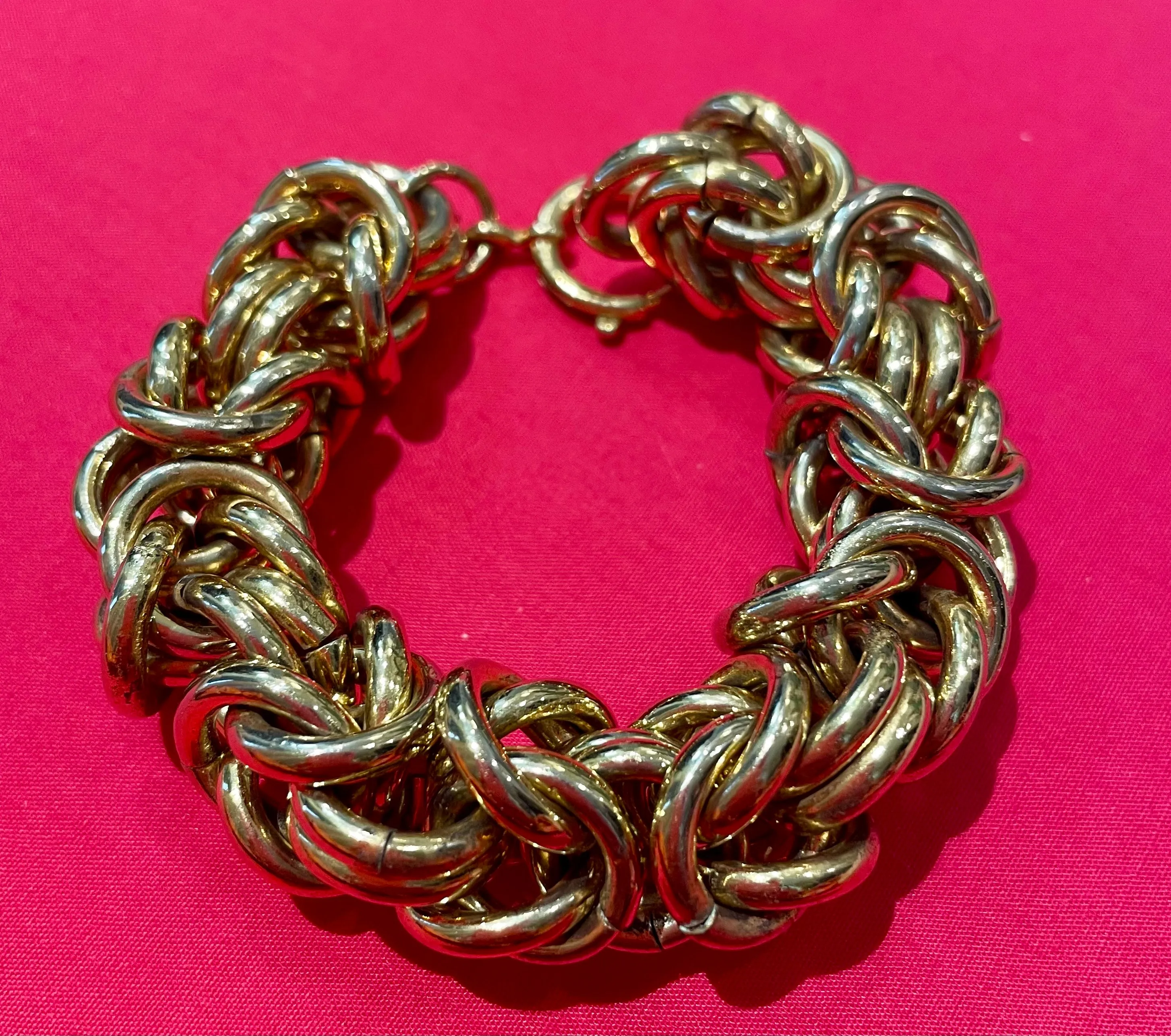 Byzantine Gold Rope Bracelet