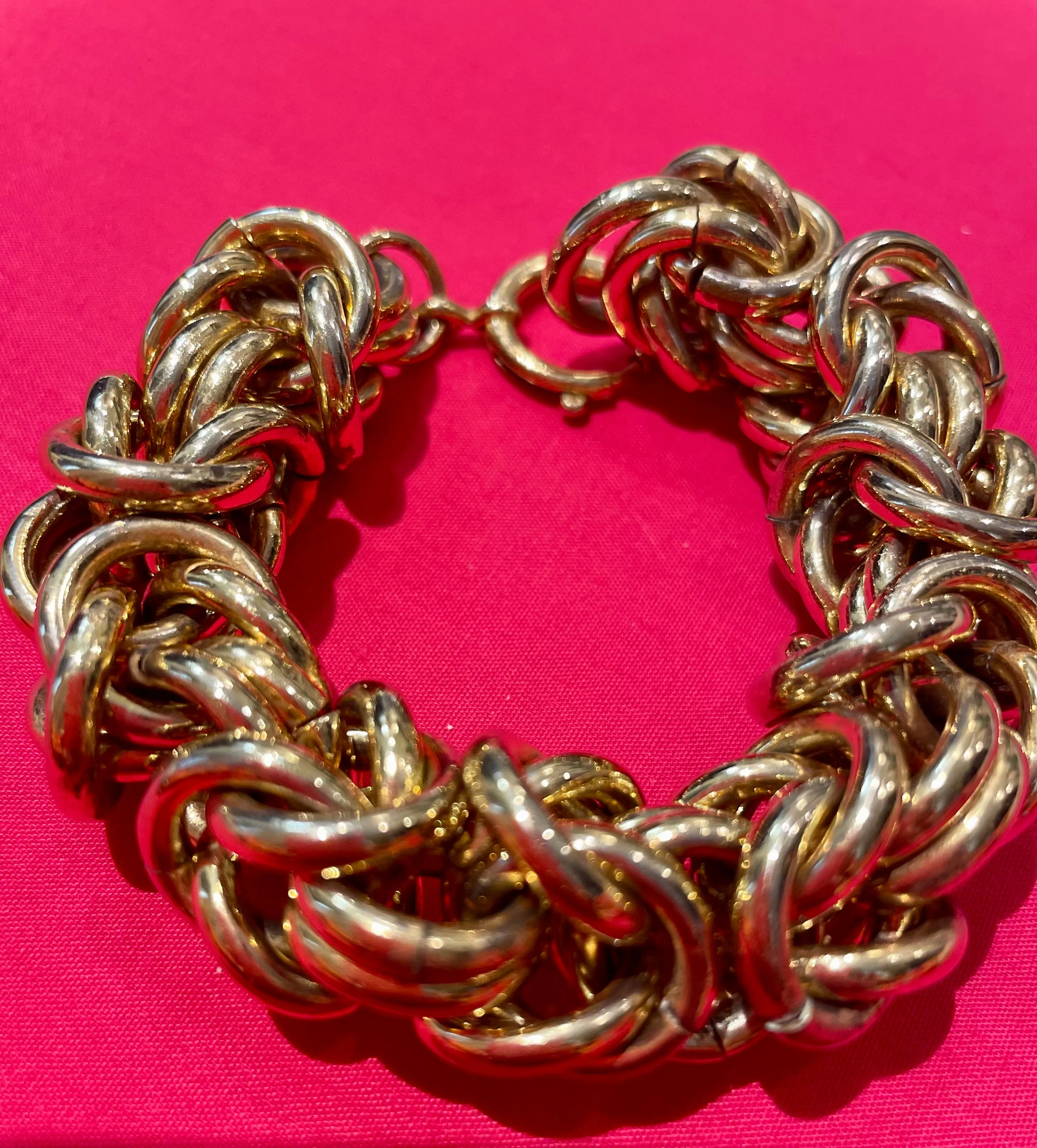 Byzantine Gold Rope Bracelet