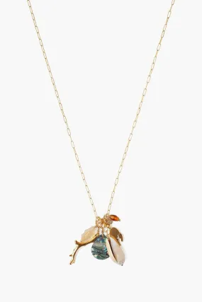 Chan Luu Abalone Mix Sea Charm Necklace