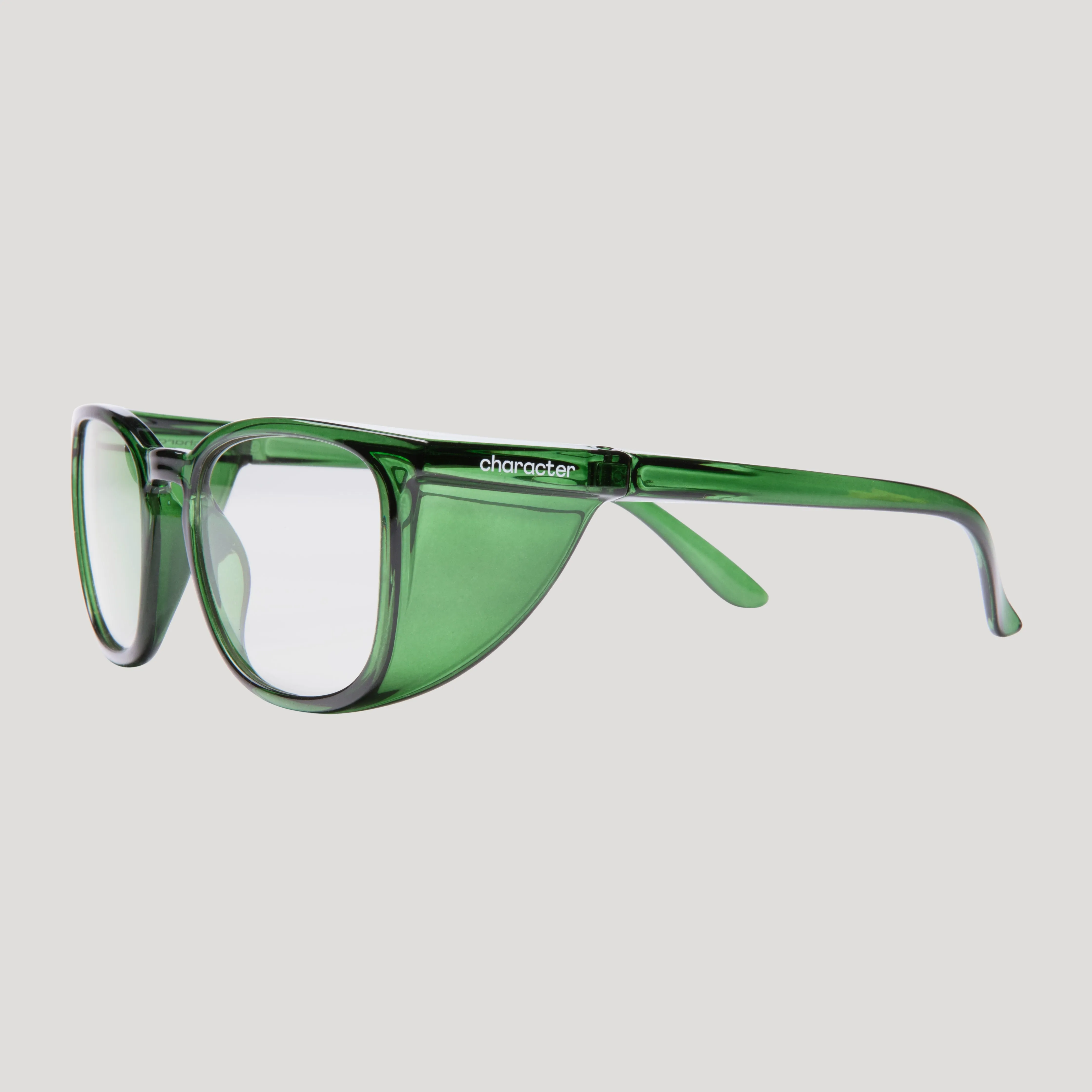CHARACTER Safety Glasses - Green