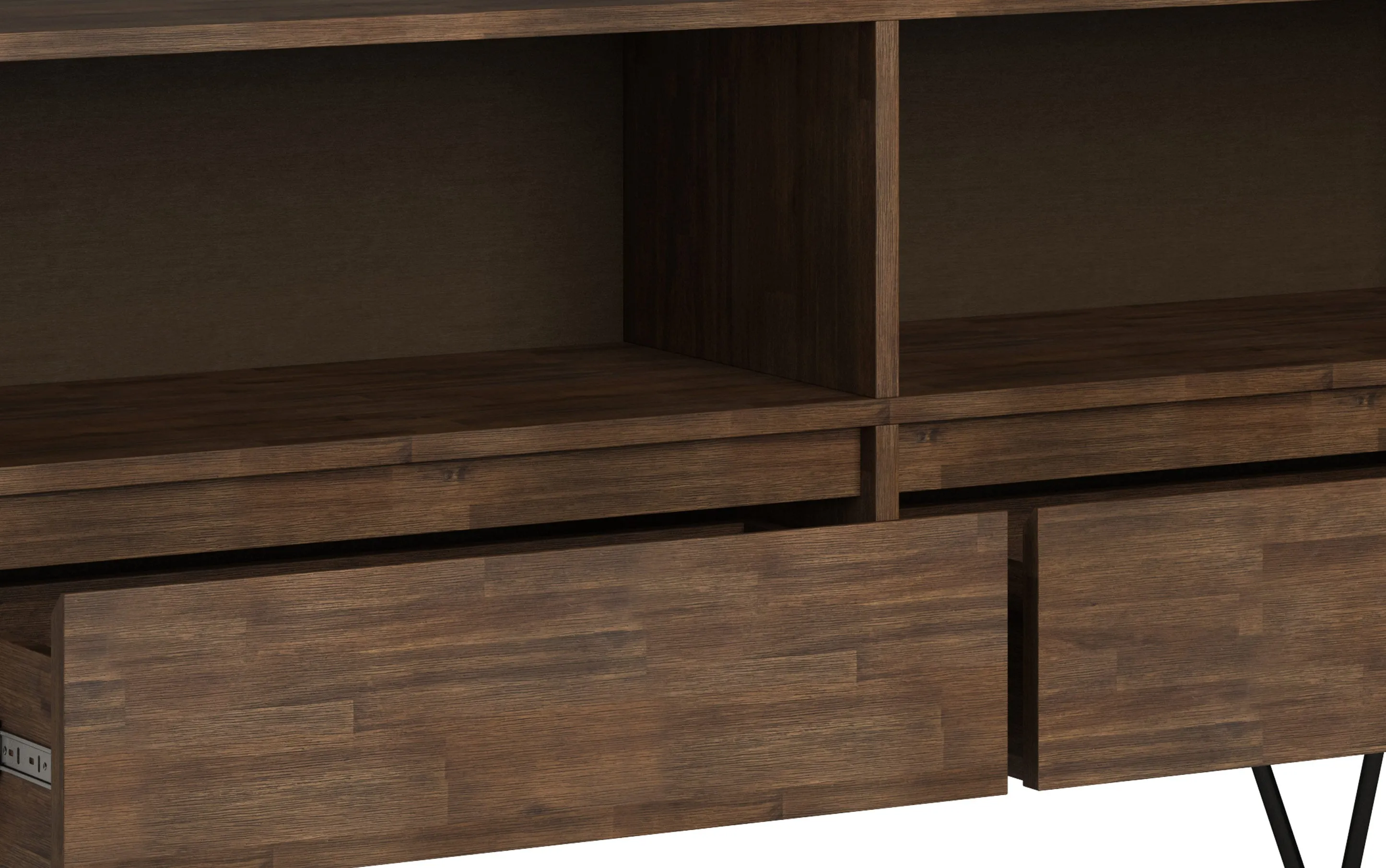 Chase Low Bookcase in Acacia
