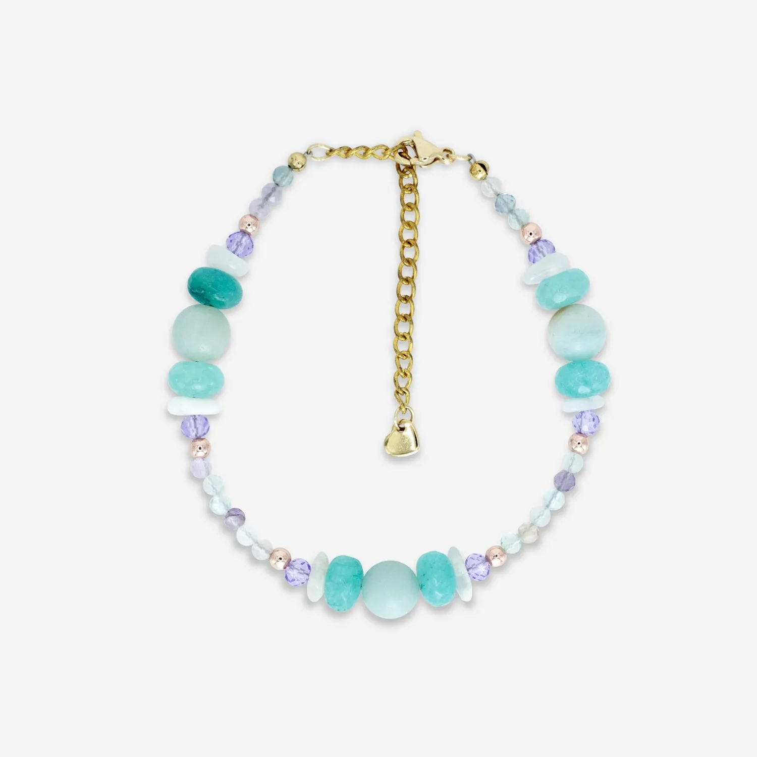 Clarity Gemstone Beaded Bracelet