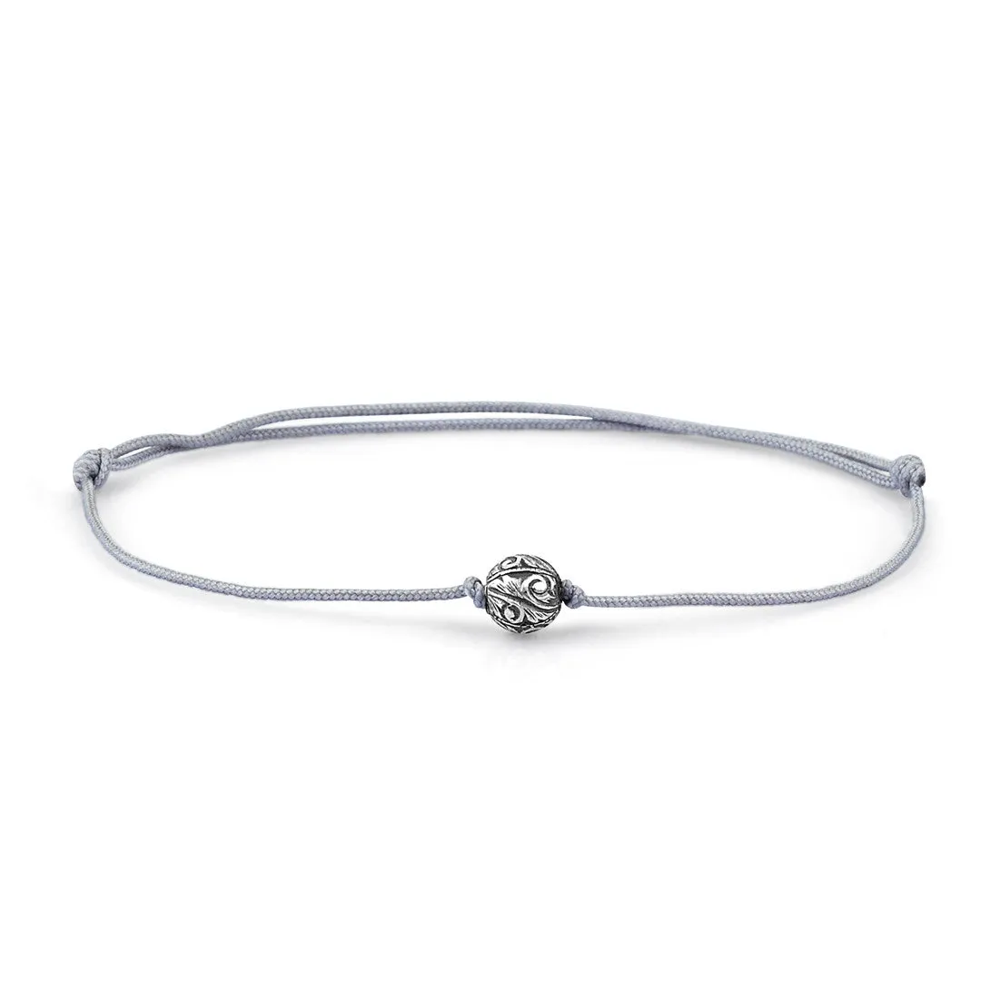 Classic Charm Macrame  - Silver