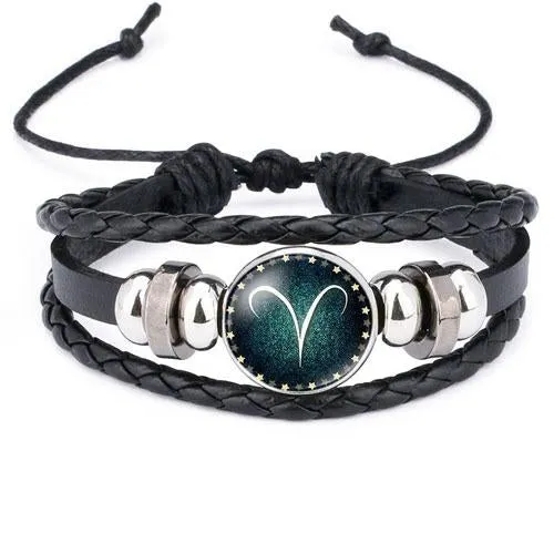 Classy Men Zodiac Bracelet