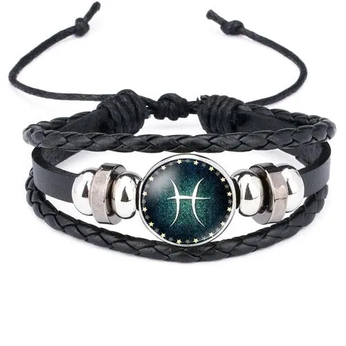 Classy Men Zodiac Bracelet