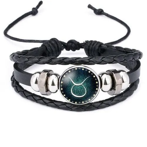Classy Men Zodiac Bracelet
