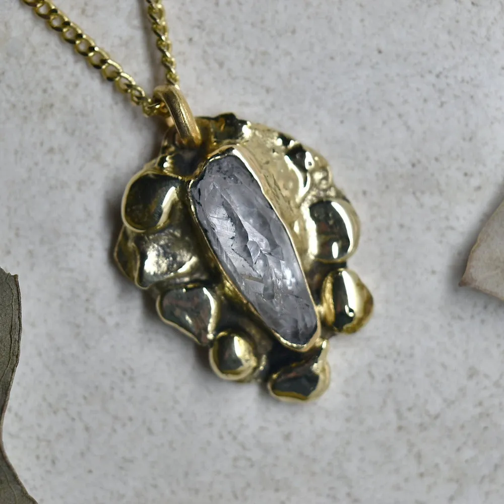 Cobble Quartz Necklace