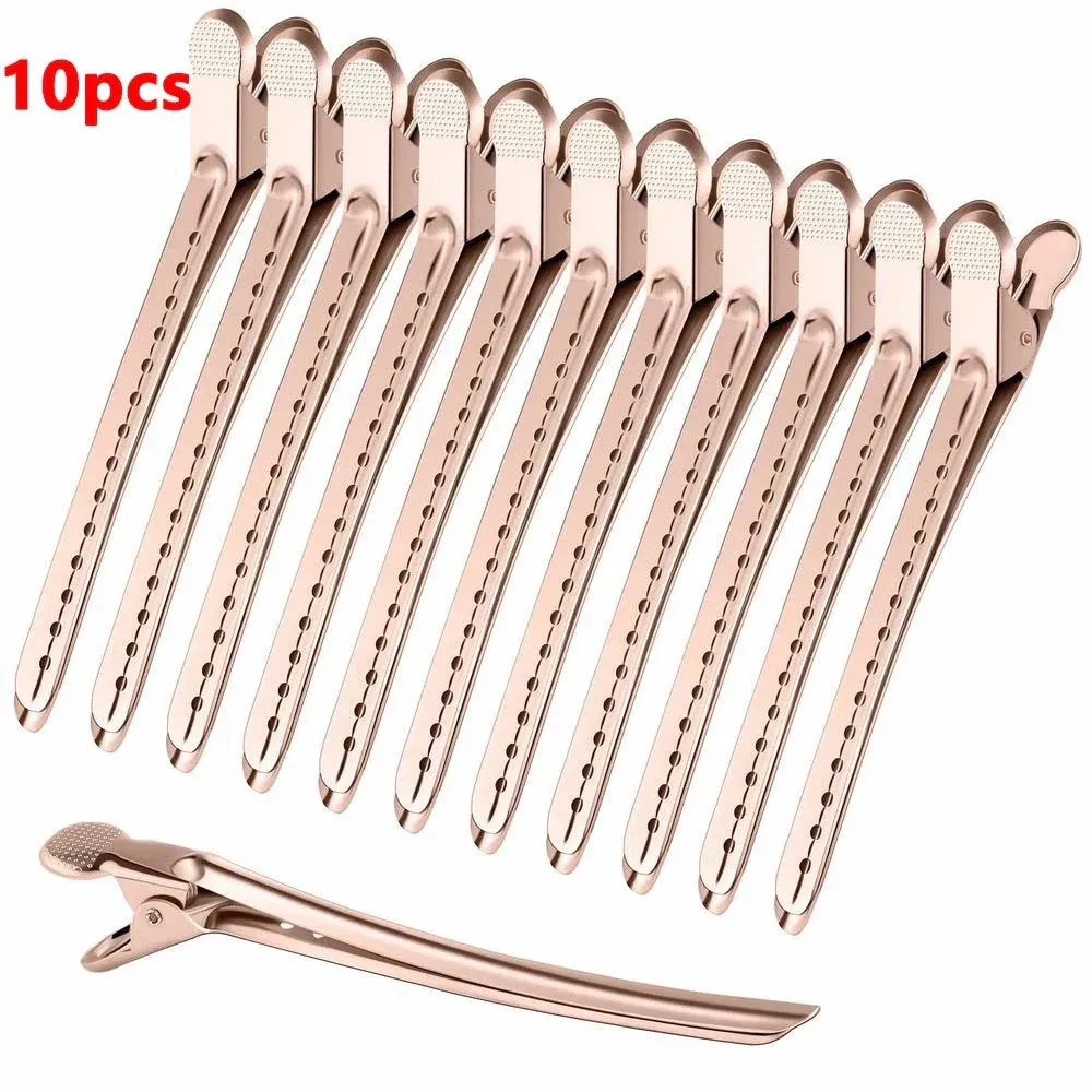 Crocodile Leather Hairpin Set: Stylish Hair Styling Elegance