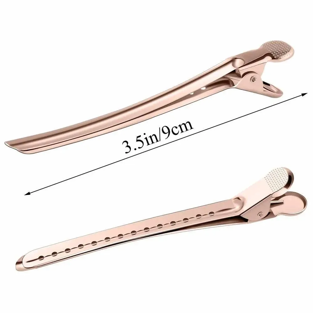 Crocodile Leather Hairpin Set: Stylish Hair Styling Elegance
