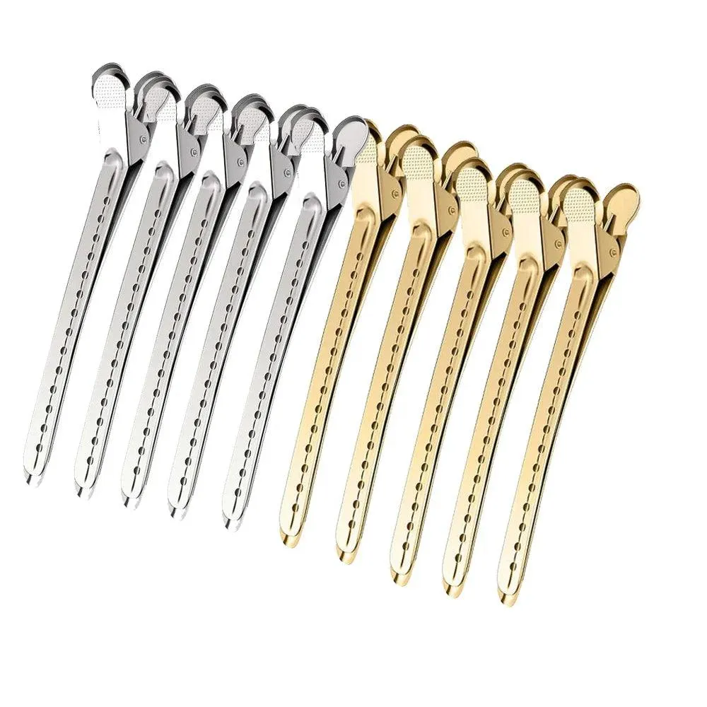 Crocodile Leather Hairpin Set: Stylish Hair Styling Elegance