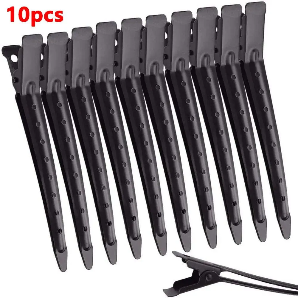 Crocodile Leather Hairpin Set: Stylish Hair Styling Elegance