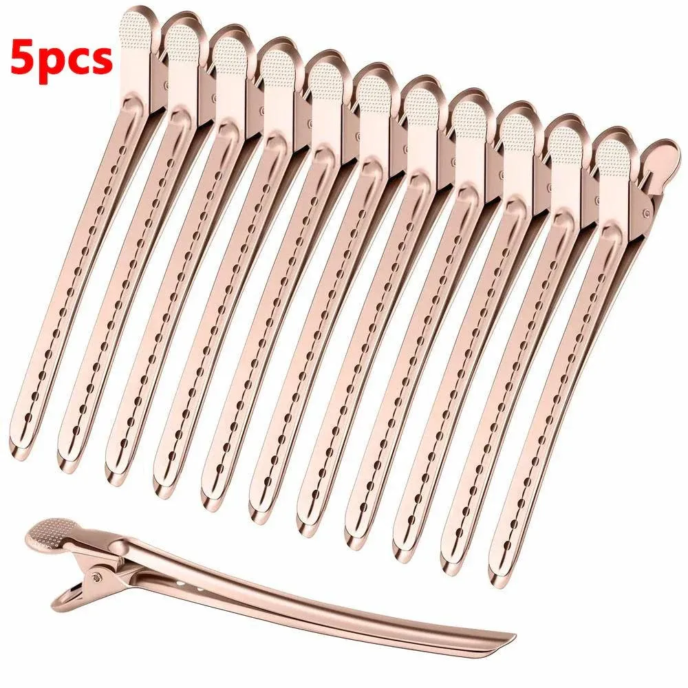 Crocodile Leather Hairpin Set: Stylish Hair Styling Elegance