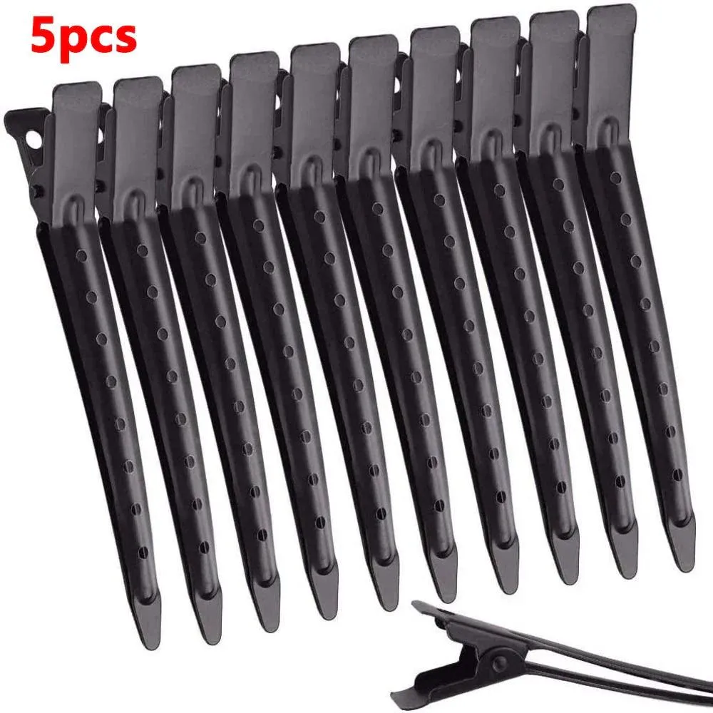 Crocodile Leather Hairpin Set: Stylish Hair Styling Elegance