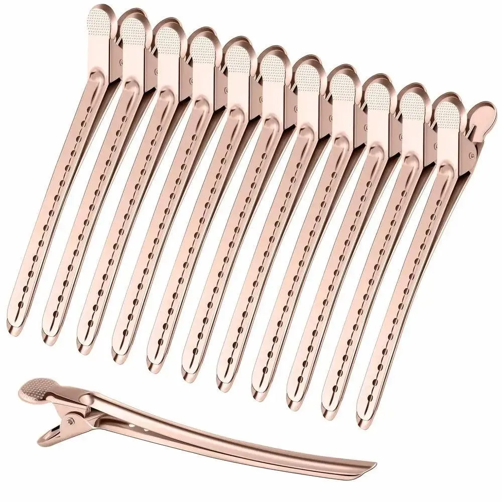 Crocodile Leather Hairpin Set: Stylish Hair Styling Elegance