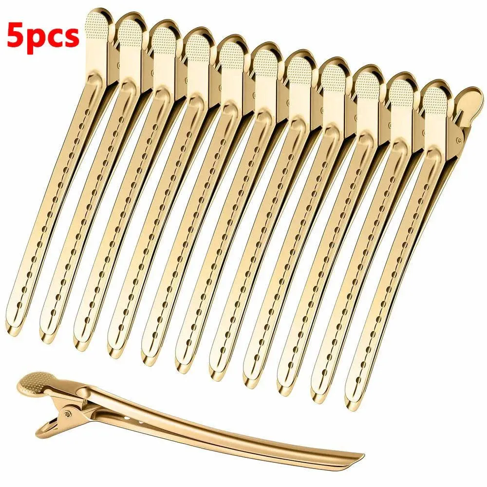 Crocodile Leather Hairpin Set: Stylish Hair Styling Elegance