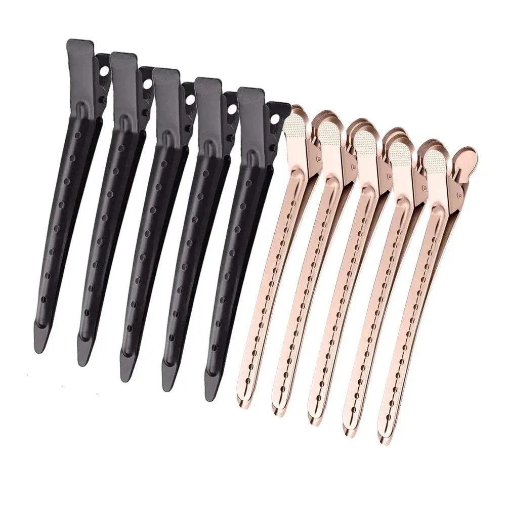 Crocodile Leather Hairpin Set: Stylish Hair Styling Elegance