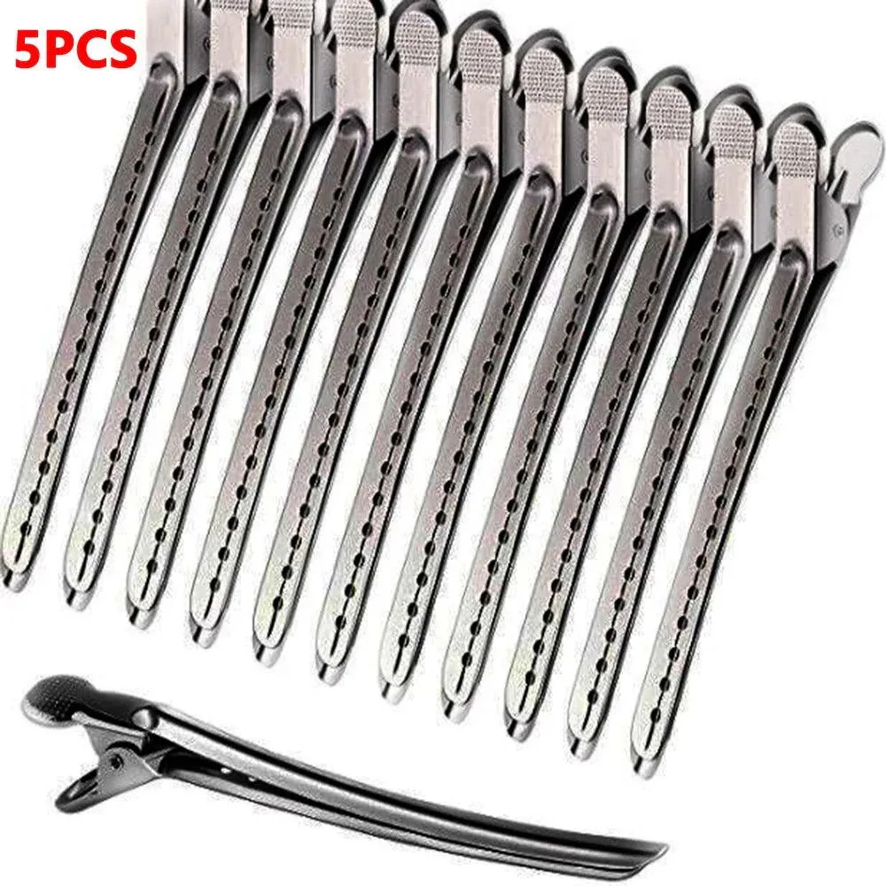 Crocodile Leather Hairpin Set: Stylish Hair Styling Elegance