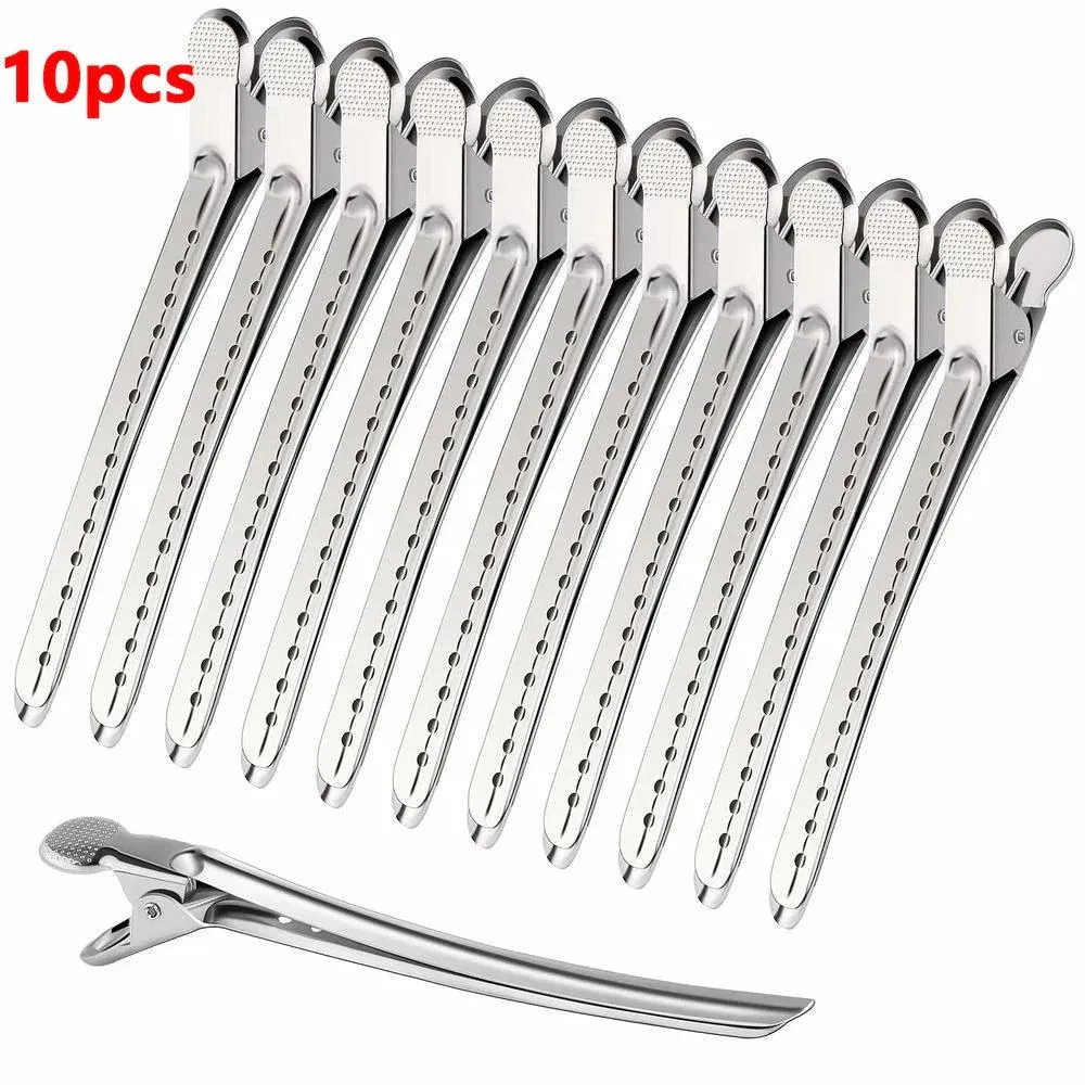 Crocodile Leather Hairpin Set: Stylish Hair Styling Elegance