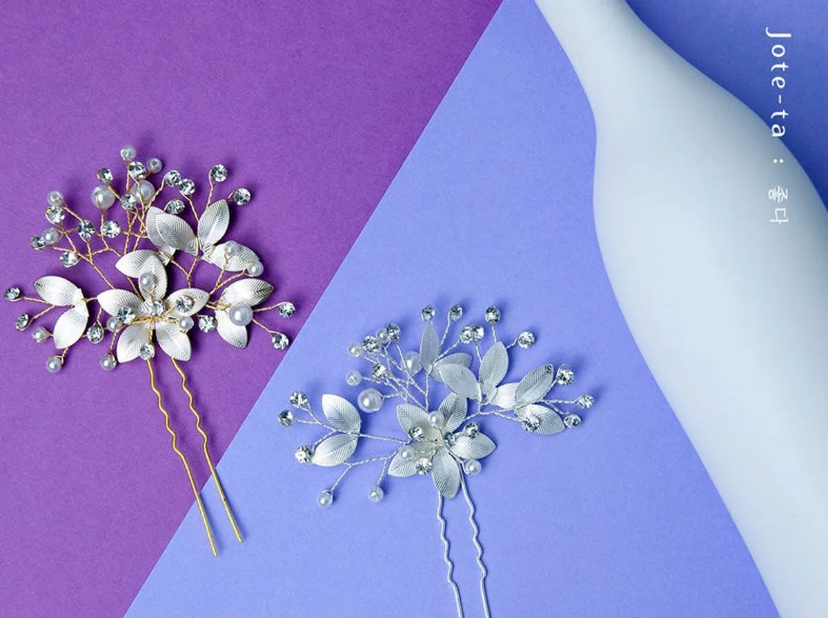 Cute Metal Flower Hairpin (2 Colors)