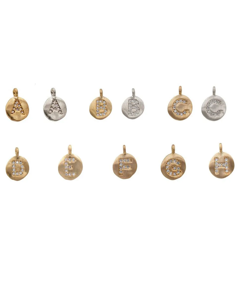 CZ Monogram Necklace