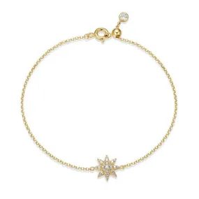 CZ Star Bracelet