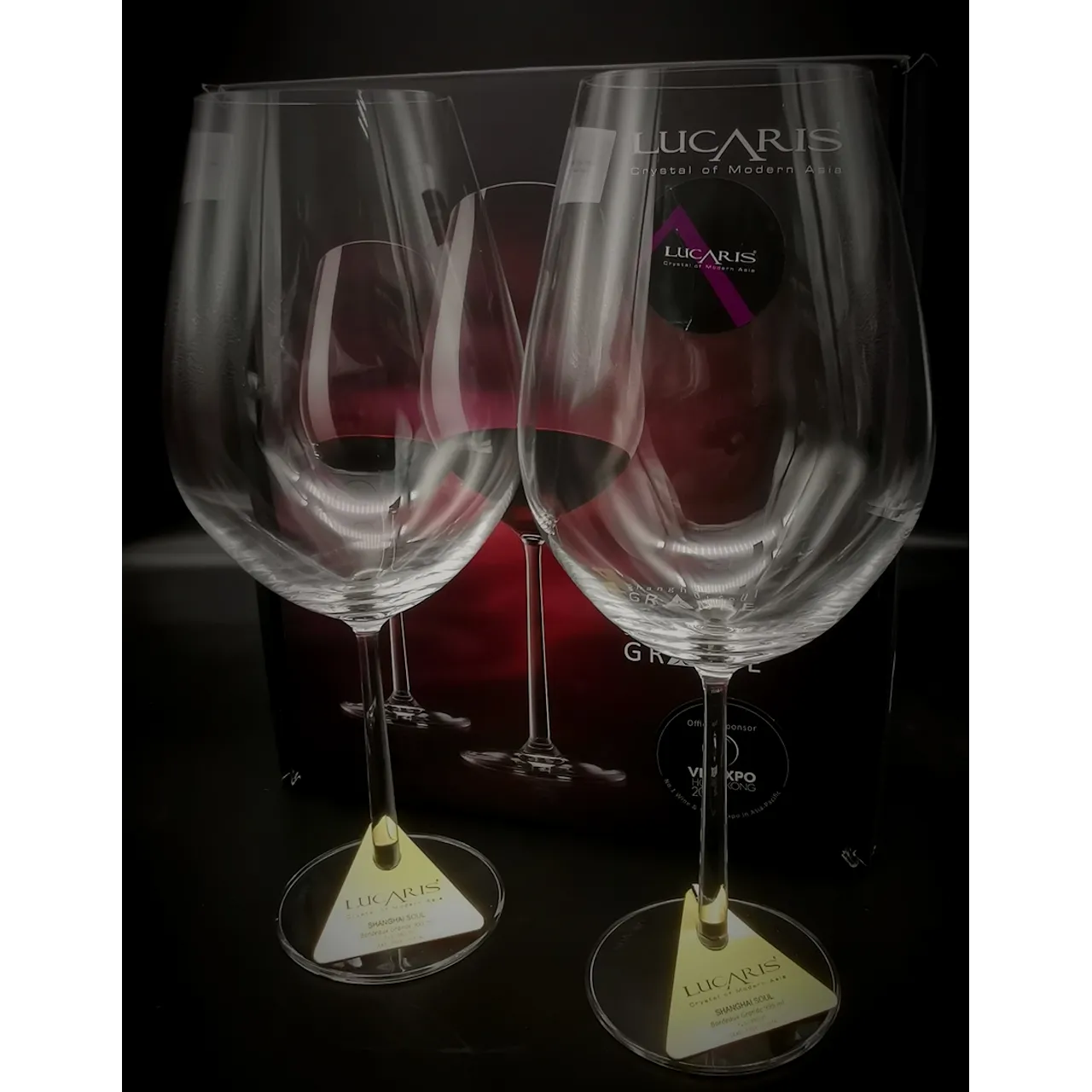 Dazzling Festive Surprises / LUCARIS - BORDEAUX GRANDE BOX SET OF 2