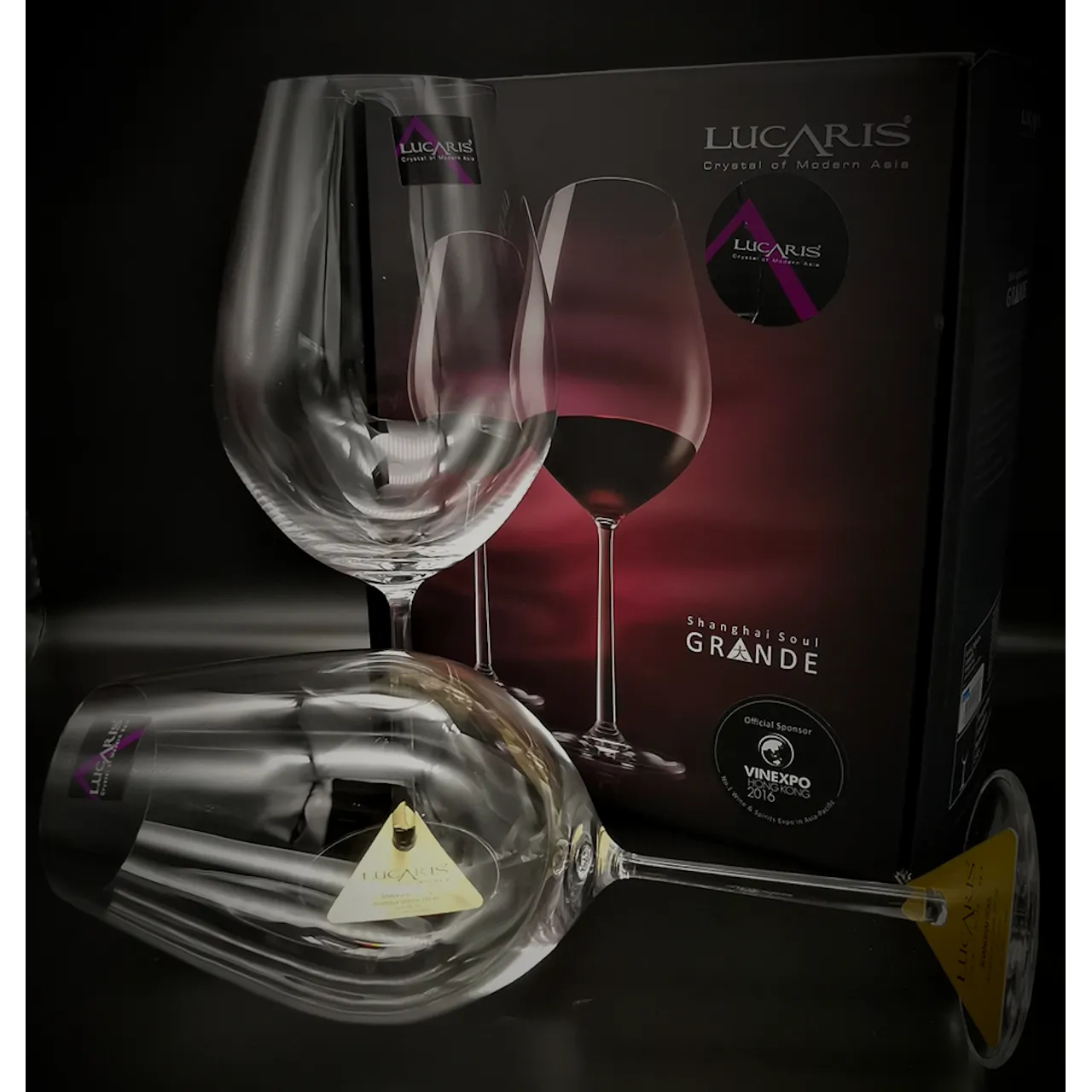 Dazzling Festive Surprises / LUCARIS - BORDEAUX GRANDE BOX SET OF 2
